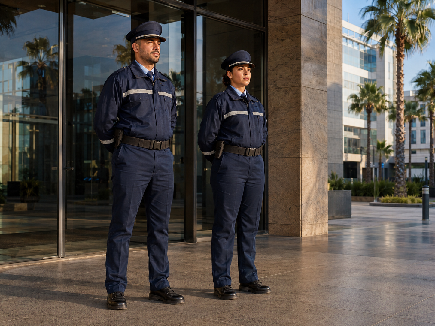 Uniformes pour agents de sécurité