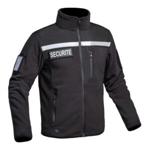 Blouson polaire noir SECU ONE