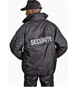 Blouson SECURITE noir