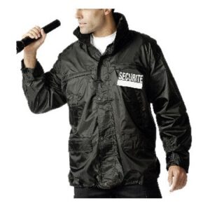 Coupe vent noir SECURITE