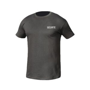 T-shirt Noir "SÉCURITÉ"
