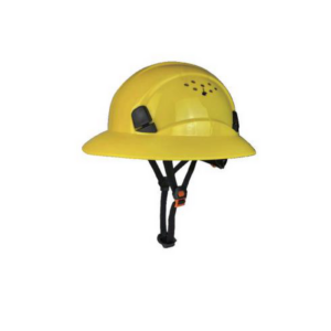 Casque Forestier Jaune Ventilé
