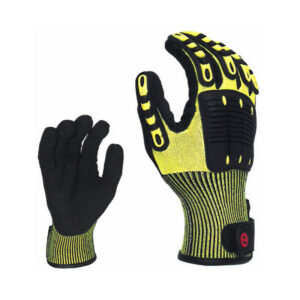 Gants Anti-Impact Jaune Fluo
