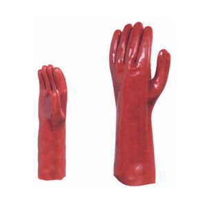 Gants PVC Rouges Longs