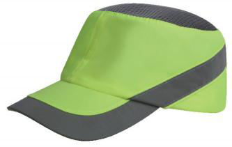 Casquette anti-heurt verte