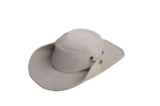 Chapeau protection solaire beige