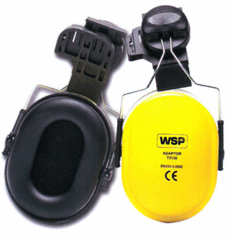 Coquilles antibruit jaunes