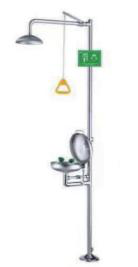 Douche sécurité avec rince-œil