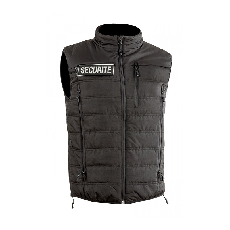 Gilet matelassé sécurité