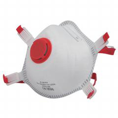 Masque FFP3 avec valve rouge