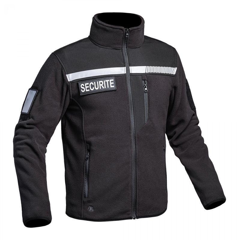 Veste polaire sécurité avec bande